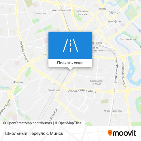 Карта Школьный Переулок