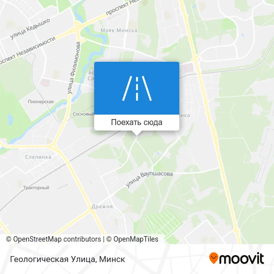 Карта Геологическая Улица