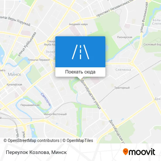 Карта Переулок Козлова