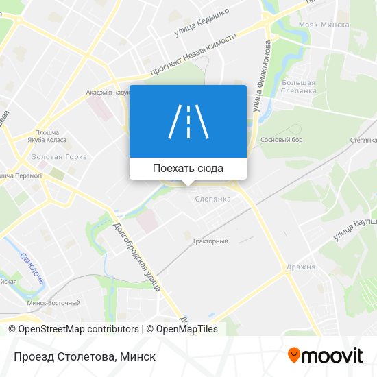 Карта Проезд Столетова