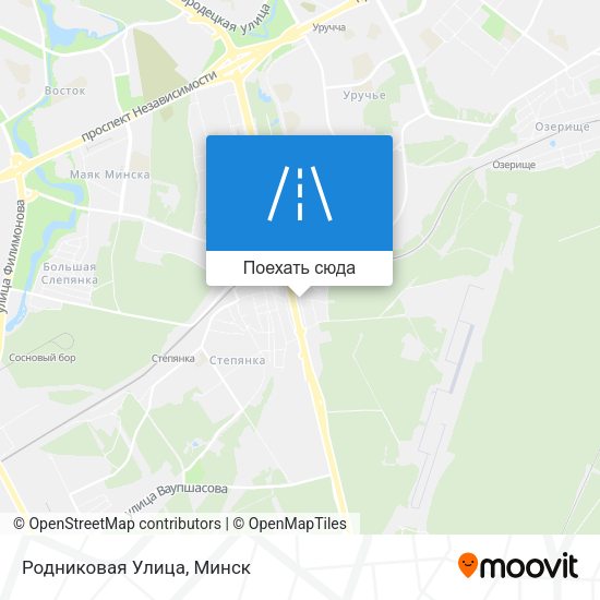 Карта Родниковая Улица