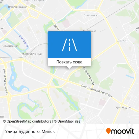 Карта Улица Будённого