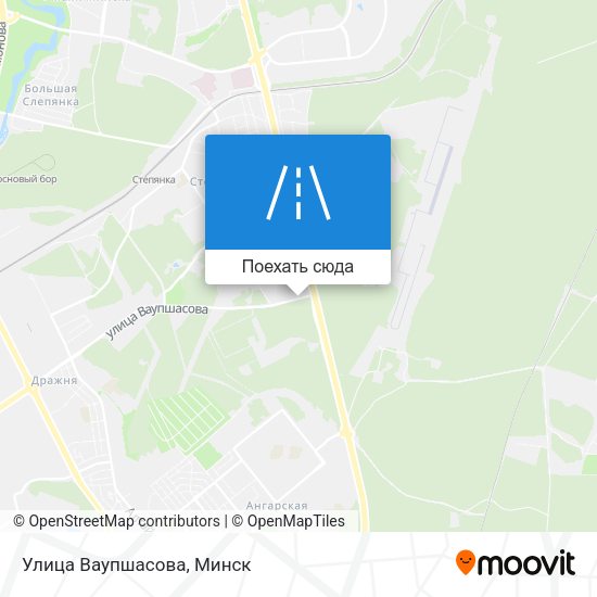 Карта Улица Ваупшасова