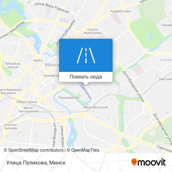 Карта Улица Пулихова