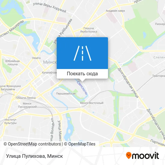 Карта Улица Пулихова
