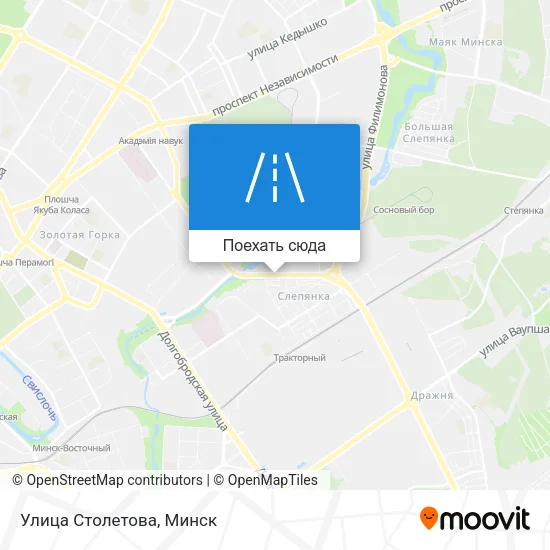 Карта Улица Столетова