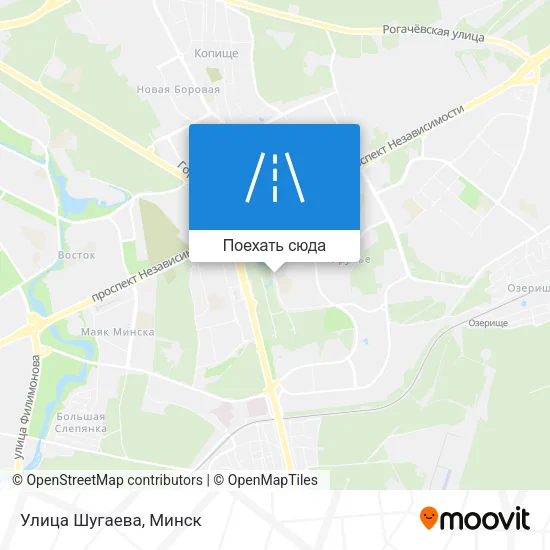 Карта Улица Шугаева