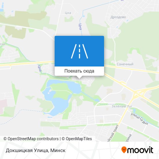 Карта Докшицкая Улица