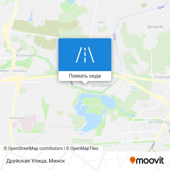 Карта Друйская Улица