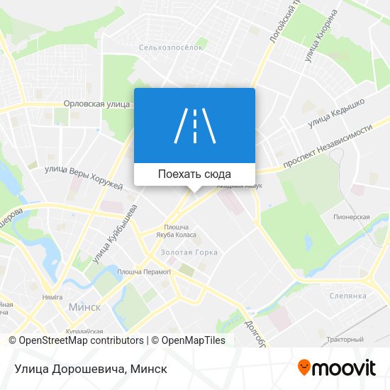 Карта Улица Дорошевича