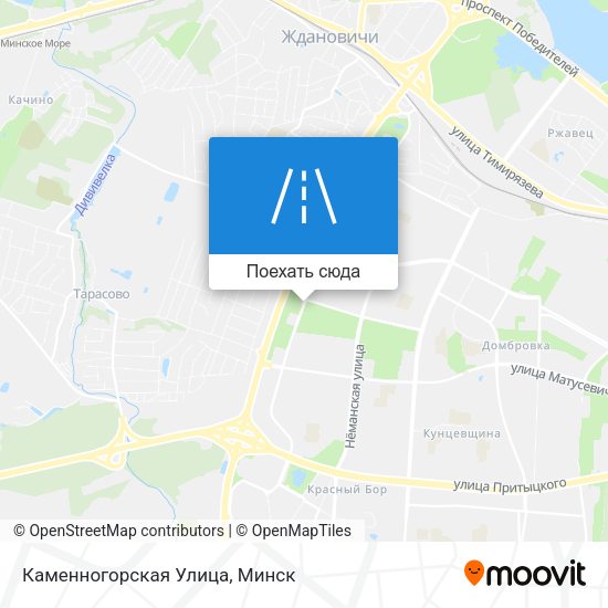 Карта Каменногорская Улица