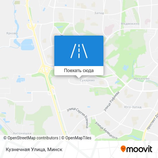Карта Кузнечная Улица