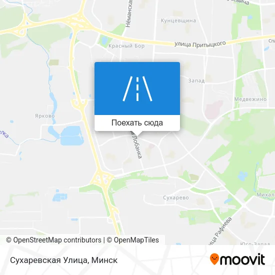 Карта Сухаревская Улица