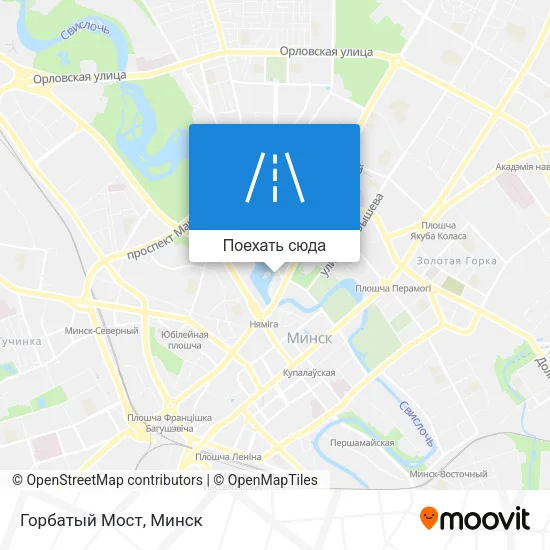 Карта Горбатый Мост