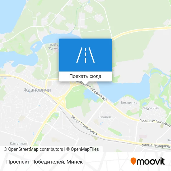 Карта Проспект Победителей