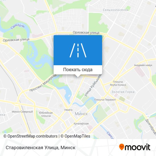 Старовиленский тракт 67 карта
