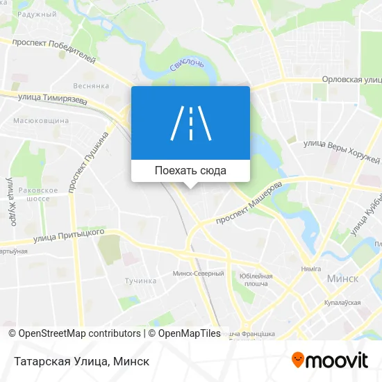 Карта Татарская Улица