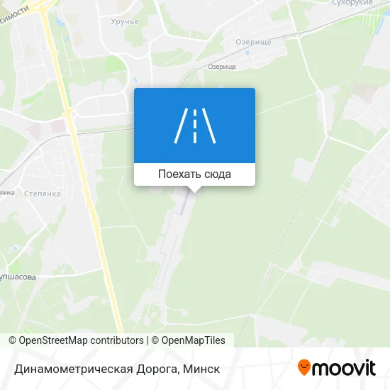 Карта Динамометрическая Дорога