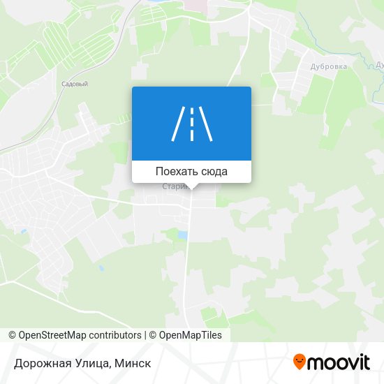 Карта Дорожная Улица