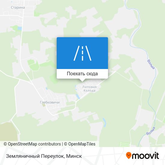 Карта Земляничный Переулок