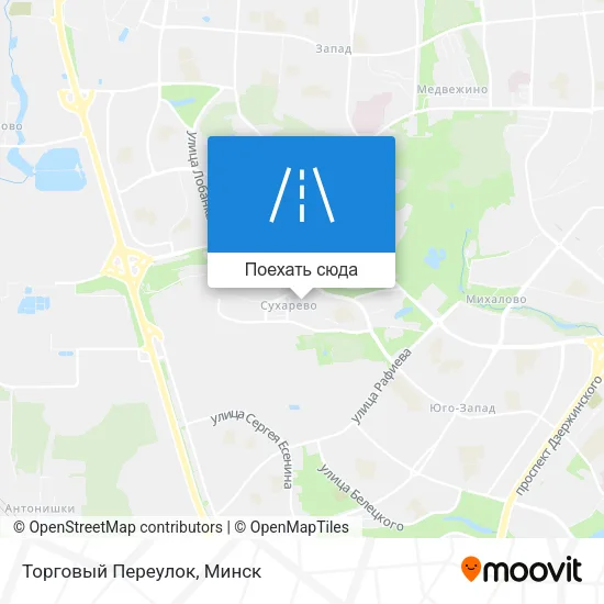Карта Торговый Переулок
