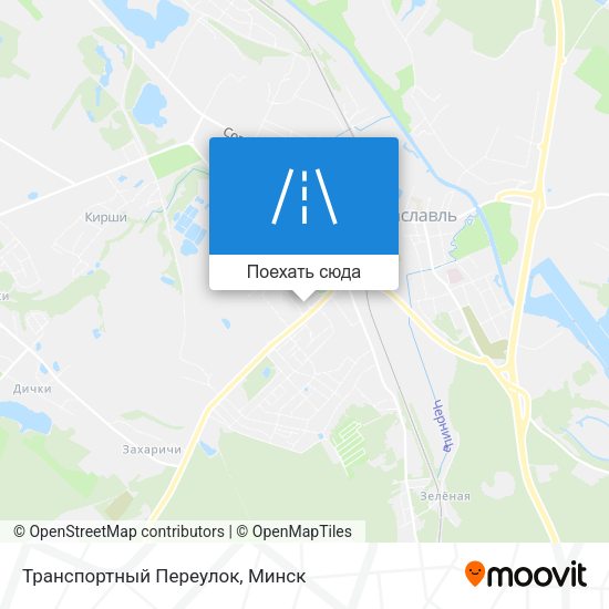 Карта Транспортный Переулок