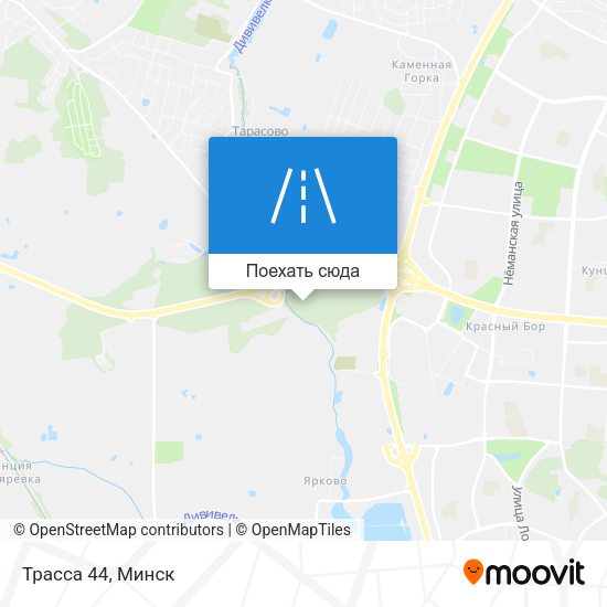Карта Трасса 44