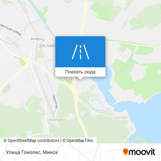Карта Улица Гонолес