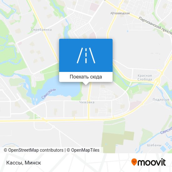 Карта Кассы