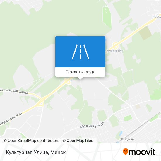 Карта Культурная Улица