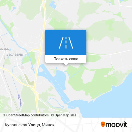 Карта Купальская Улица
