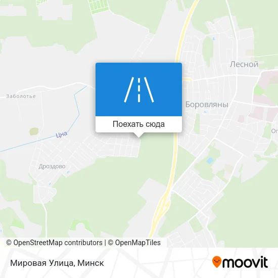 Карта Мировая Улица