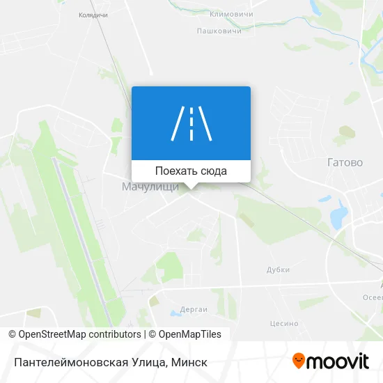 Карта Пантелеймоновская Улица