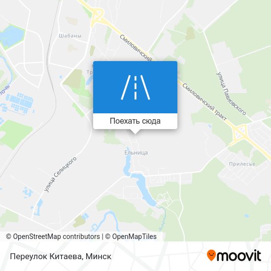 Карта Переулок Китаева