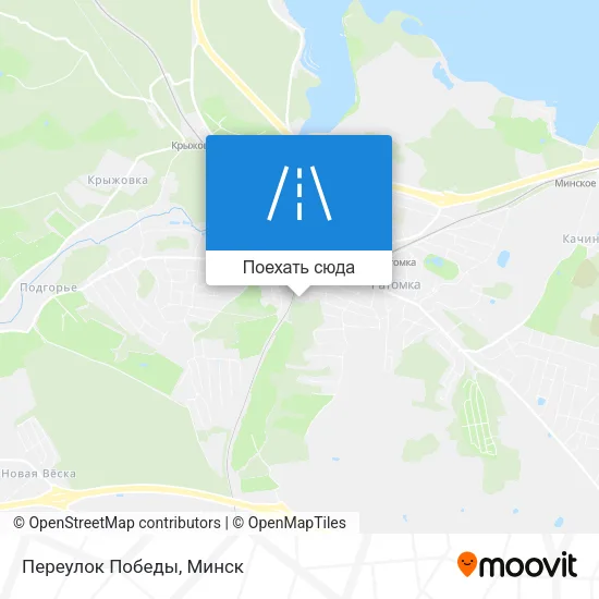 Карта Переулок Победы