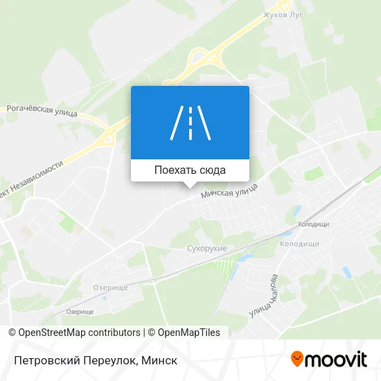 Карта Петровский Переулок