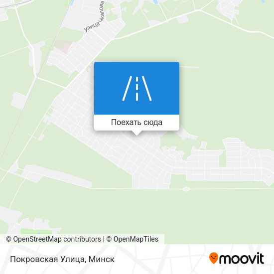 Карта Покровская Улица