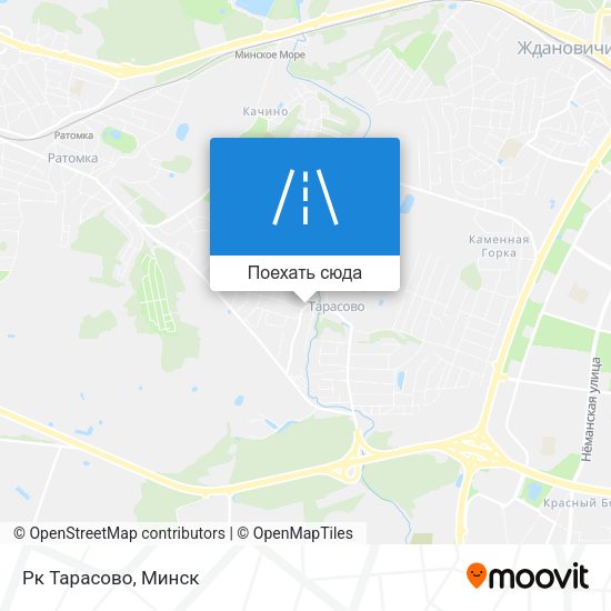 Карта Рк Тарасово