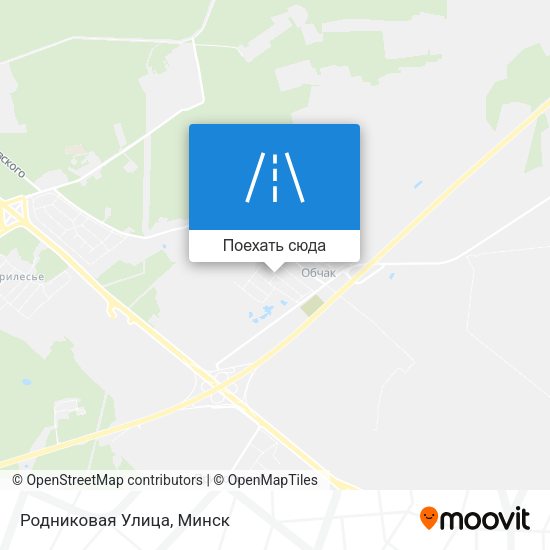 Карта Родниковая Улица