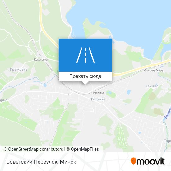 Карта Советский Переулок
