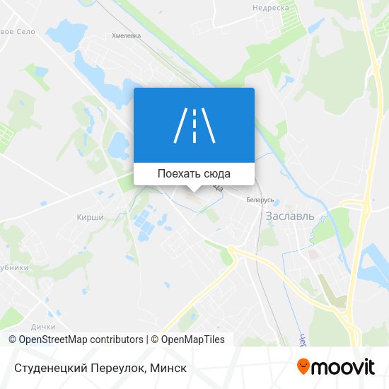 Карта Студенецкий Переулок