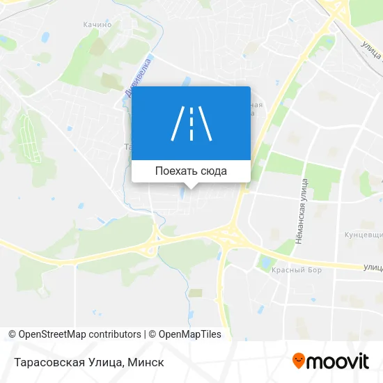 Карта Тарасовская Улица