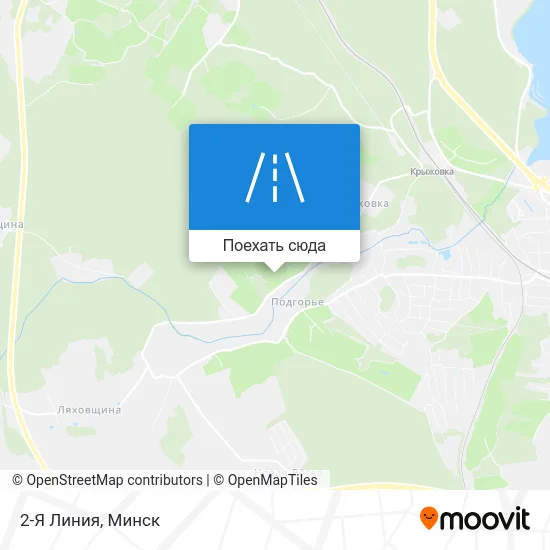 Карта 2-Я Линия