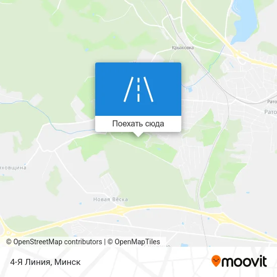 Карта 4-Я Линия