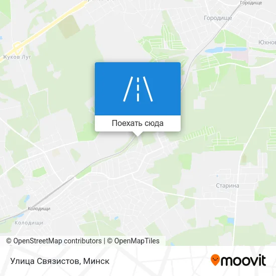 Карта Улица Связистов
