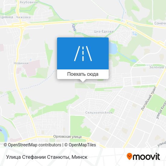 Карта Улица Стефании Станюты