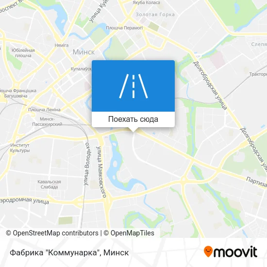 Карта Фабрика "Коммунарка"