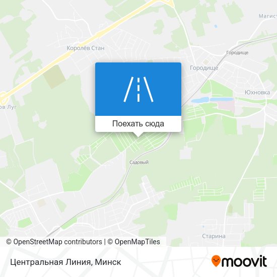 Карта Центральная Линия
