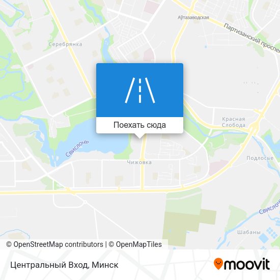 Карта Центральный Вход