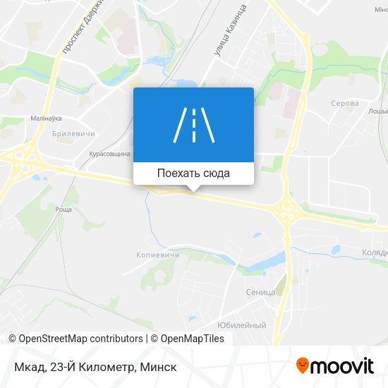 Карта Мкад, 23-Й Километр